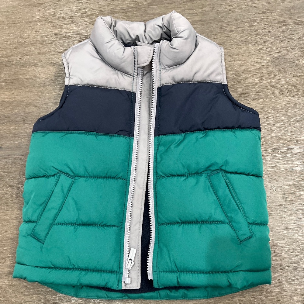 Boys Winter Puffer Vest
